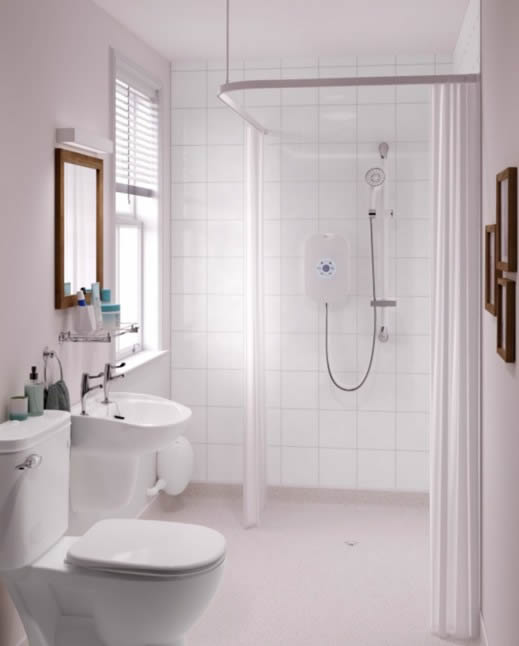 Level access showers