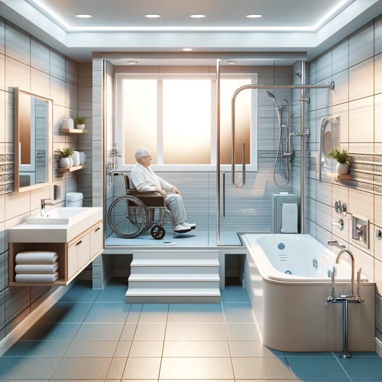 What is an easy access bath for the elderly